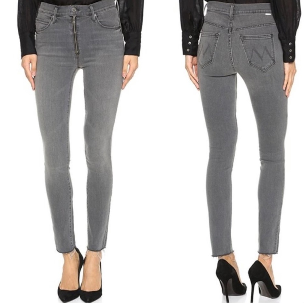 Mother The Fly Stunner Fray Jeans